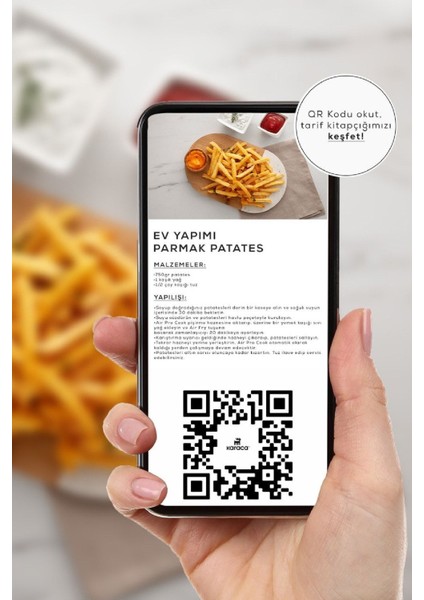 Kırmızı Airfryer Manuel Xl, 4 Kişilik, Sağlıklı ve Pratik Pişirme Cihazı fiyatları