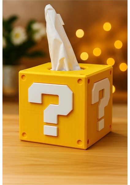 Renkli Süper Mario Temalı Şık Peçetelik, Mutfağınıza Eğlence Katacak! fırsatları