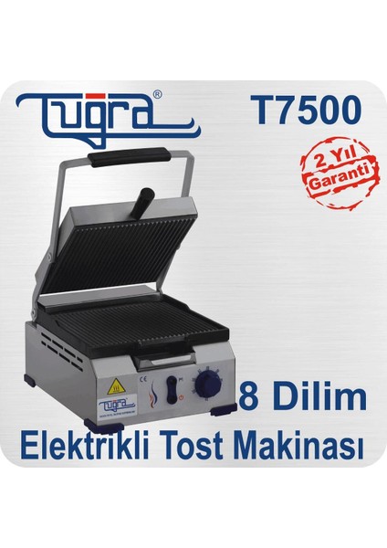 Gri Elektrikli Tost Makinesi, 8 Dilimlik, Şık ve Pratik Tasarım fırsatları