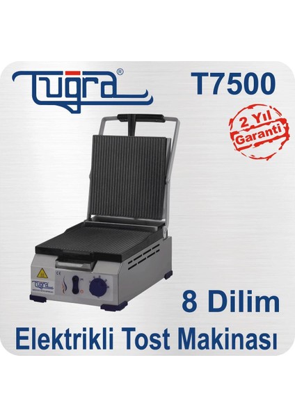 Gri Elektrikli Tost Makinesi, 8 Dilimlik, Şık ve Pratik Tasarım indirimleri