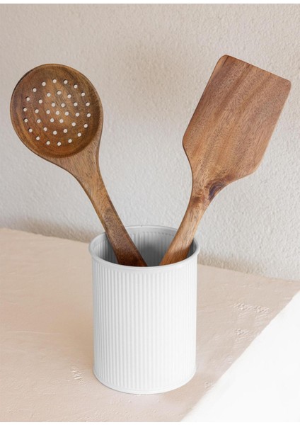 Beyaz Tezgah Üstü Kaşıklık, 13X11 Cm, Şık ve Kullanışlı Mutfak Aksesuarı modelleri
