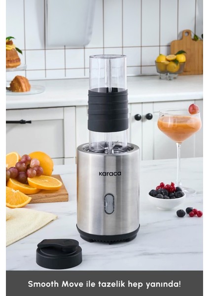 Gri 350W Kişisel Blender, Sağlıklı Smoothie Yapımı Için Harika Seçenek modelleri
