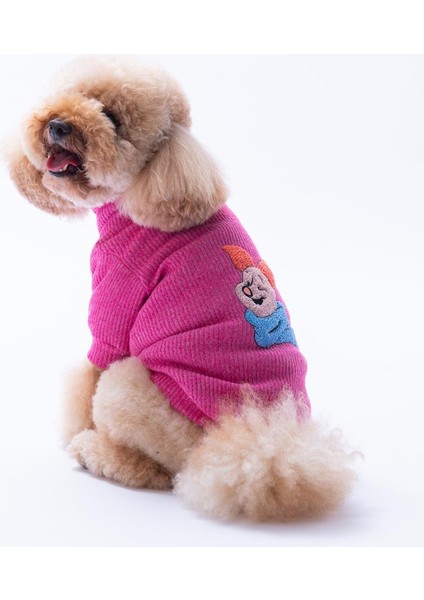 Fuşya Pooh's Ashdown Piglet Köpek Sweati Köpek Kıyafeti Kedi Kıyafeti