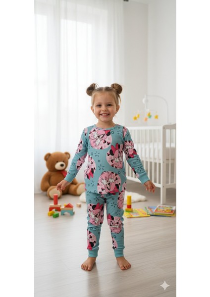 Kız Çocuk Pijama Takımı I Uzun Kollu Rahat Ev Giyim I Pamuklu - Yumuşacık Kız Çocuk Takım fiyatları