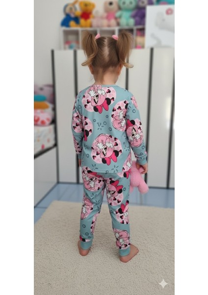 Kız Çocuk Pijama Takımı I Uzun Kollu Rahat Ev Giyim I Pamuklu - Yumuşacık Kız Çocuk Takım modelleri