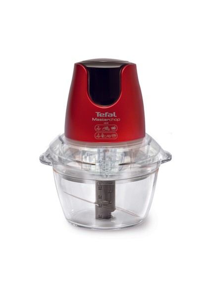 MB5025 Masterchop Cam Rondo ve Doğrayıcı, Kırmızı - Pratik ve Şık Mutfak Ürününüz fiyatları