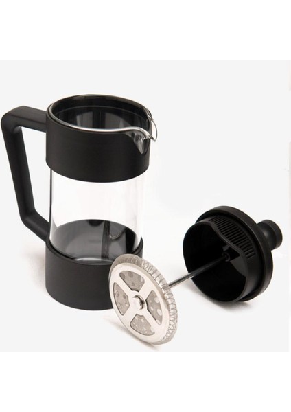 350 ml Şık Beyaz French Press Kahve Demleme Aksesuarı
