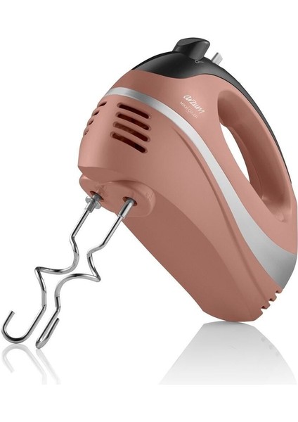 Pembe 700W Mikser, Renkli ve Güçlü Ev Mutfak Cihazı, Şık Tasarım.