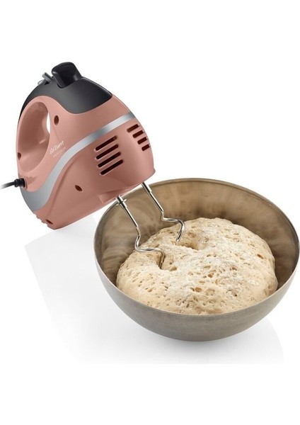 Pembe 700W Mikser, Renkli ve Güçlü Ev Mutfak Cihazı, Şık Tasarım. fırsatları