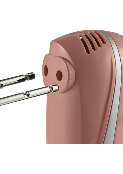 Pembe 700W Mikser, Renkli ve Güçlü Ev Mutfak Cihazı, Şık Tasarım.