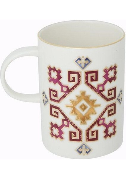 Beyaz Arabesque Kupa 320CC, Şık ve Kullanışlı Tasarım. fiyatları