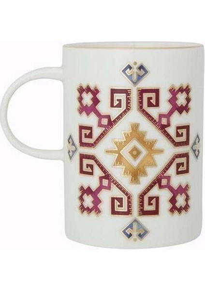 Beyaz 320CC Arabesque Kupa, Şık ve Kullanışlı Tasarımıyla Ideal Içecek Seçeneği