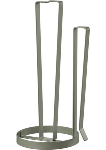 Gri-Yeşil 28 cm Şık Kağıt Havluluk, Pratik ve Estetik Kullanım Sağlar.