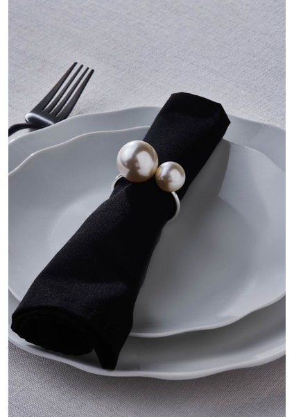 Iki Adet Şık Gümüş Peçete Yüzüğü, Zarif ve Kullanışlı Ev Aksesuarı fiyatları