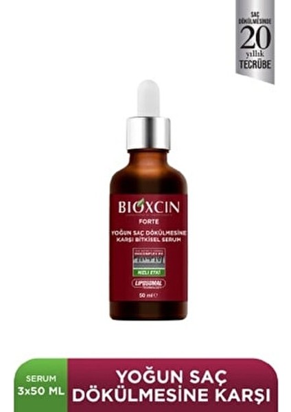 Forte Serum 3'lü Set 8 Kat Yoğun Formül 3×30 ml Kadın ve Erkek Kullanımı İçin modelleri