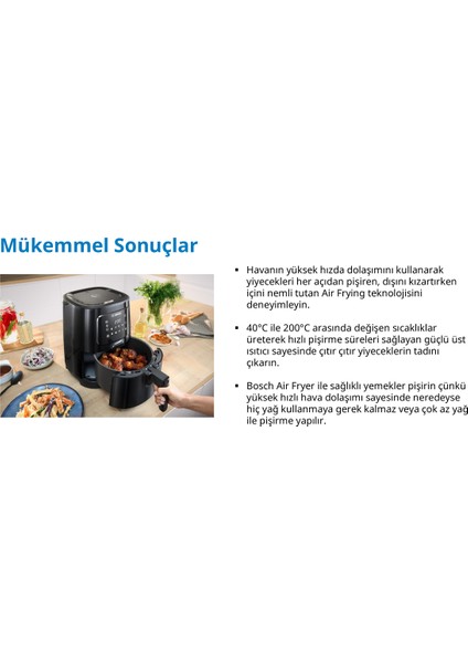 Siyah Air Fryer MAF240B0, Sağlıklı ve Pratik Pişirme Deneyimi modelleri