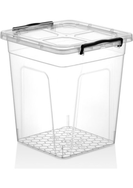 Turuncu 20 Lt Derin Saklama Kabı, 5 Adet Set