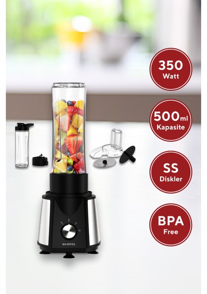 3'ü 1 Arada Çok Fonksiyonlu Mutfak Robotu, Şık Siyah Tasarım, Pratik Kullanım fırsatları