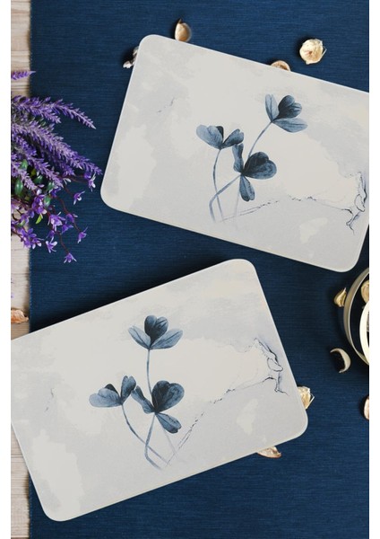 Gri Kayık Tabak 31X21 Cm, 2'li Set, Şık ve Kullanışlı Mutfak Gereci.