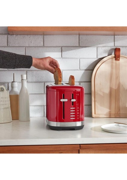 Manuel Kontrollü 2 Dilim Ekmek Kızartma Makinesi Empire Red 5KMT2109
