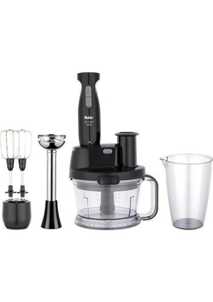 Şık Siyah Trella Blender Seti, Pratik ve Kullanışlı Ev Aleti
