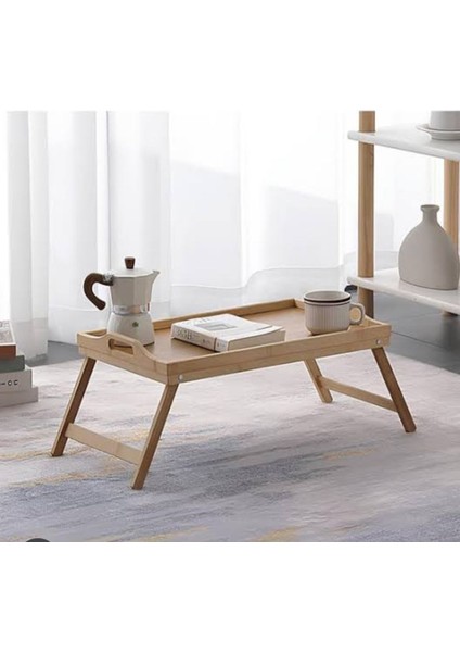 Çok Renkli Bambu Ayaklı Ahşap Dekoratif Sunum Tepsisi modelleri