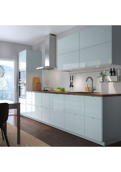 Çekmece Ön Paneli, Parlak Cila Açık Gri-Mavi, 40X40 cm fiyatları