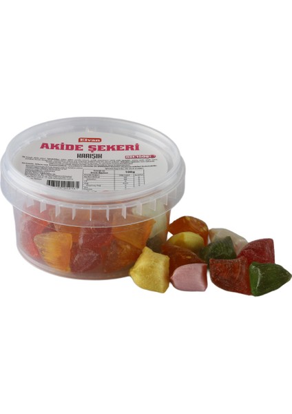 Karışık Aromalı Akide Şekeri 150 Gr. (1 Kutu)