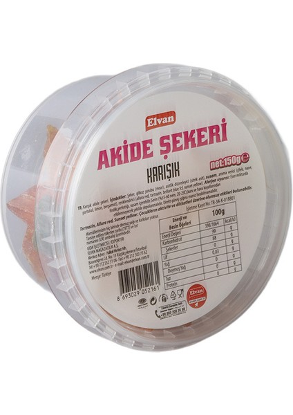 Karışık Aromalı Akide Şekeri 150 Gr. (1 Kutu) modelleri