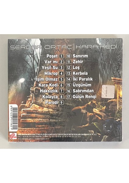 Serdar Ortaç Kara Kedi CD (Jelatininde Sıfır Orijnal Dönem Baskı Cd) fiyatları