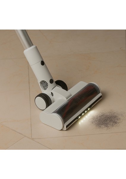 Kablosuz Dikey ve El Süpürgesi, 33.000 Pa, Beyaz, Hafif ve Kullanışlı