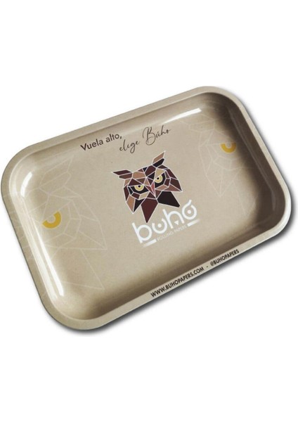 Büyük Metal Tepsi Buho Doğal