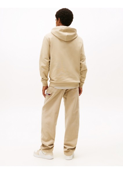 Tjm Reg Badge Hoodıe Ext Erkek Yeşil Sweatshirt - DM0DM20258 fırsatları