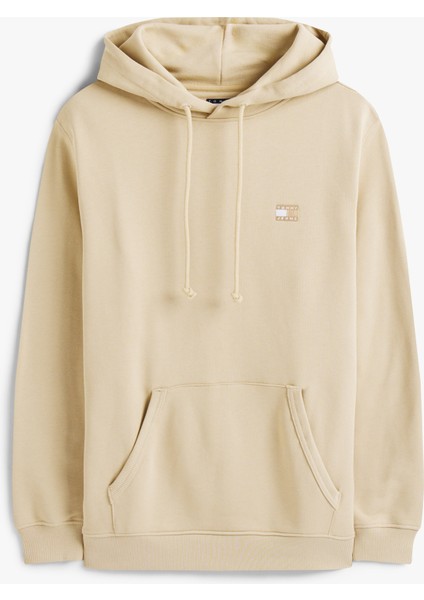 Tjm Reg Badge Hoodıe Ext Erkek Yeşil Sweatshirt - DM0DM20258 indirimleri