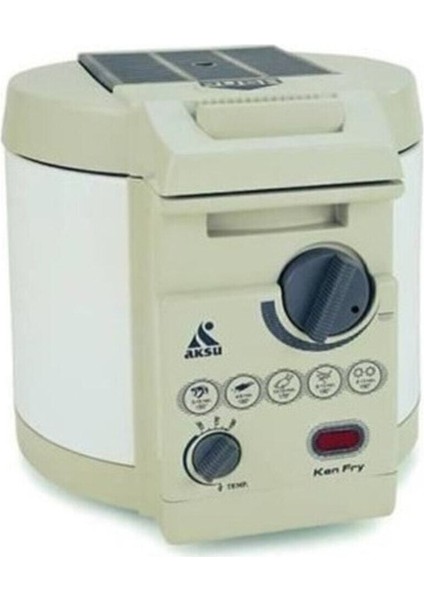 Beyaz Aksu T11 Ken Fry Yağlı Fritöz, Pratik ve Şık Mutfak Cihazı