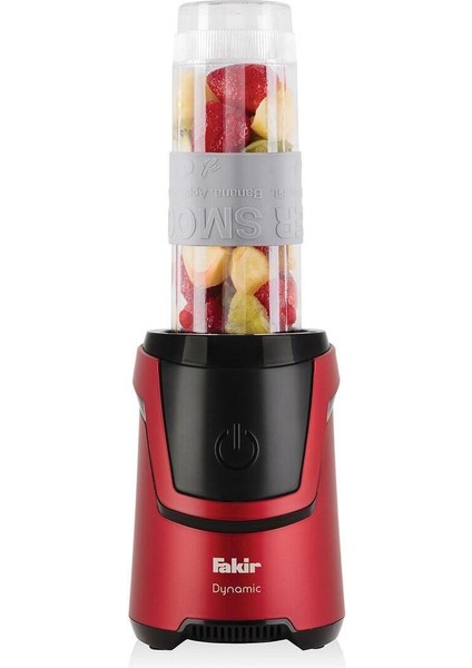 2'li Kişisel Blender, 600W Güç, Kırmızı Renk, Smoothie ve Öğütücü Fonksiyonlu