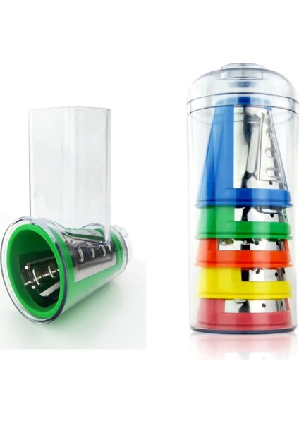 Çok Fonksiyonlu Elektrikli Rende, Meyve Sıkacağı ve Dondurma Makinesi Seti