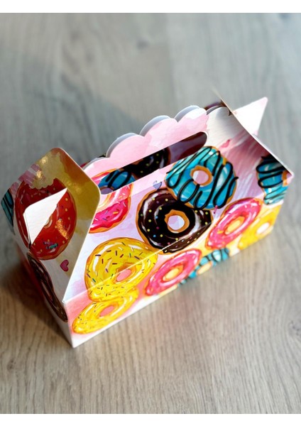 Macaron Kutusu 25 'li El Tutmalı Çanta Doğum Günü Hediye Kutusu Pasta Kutusu fırsatları