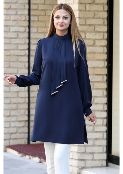 Işıl Tesettür Tunik Lacivert