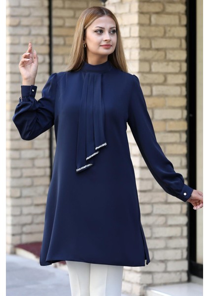 Işıl Tesettür Tunik Lacivert fiyatları