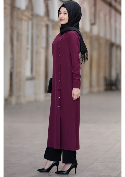 Rümeysa Tesettür Takım Mürdüm fırsatları