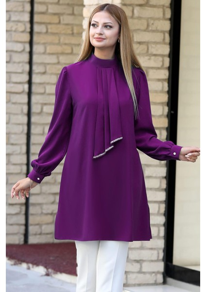 Işıl Tesettür Takım Mor fiyatları