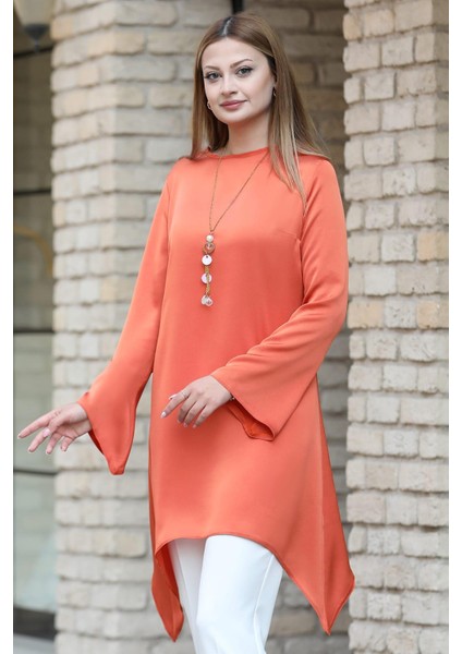 Armin Tesettür Tunik Turuncu fiyatları