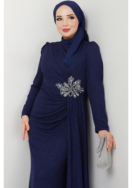 Gözde Tesettür Abiye Lacivert fırsatları