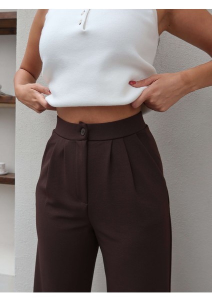 Pile Detay Likralı Pantolon fırsatları
