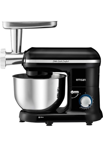 Güçlü ve Şık Stand Mikser, Siyah, 1300W, 5,5l Kapasite, Kullanışlı ve Dayanıklı indirimleri