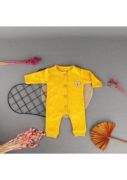 Kaskorse Ayıcık Detaylı Unisex Tulum