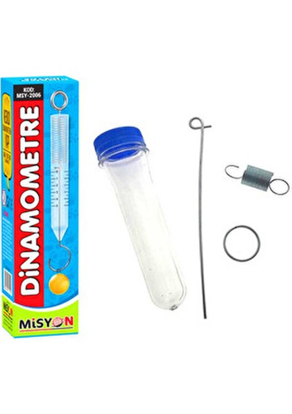 Dinamometre Yapım Seti MSY-2006 4 Parça Renkli Ölçüm Araçları ile Eğlenceli Deneyler modelleri