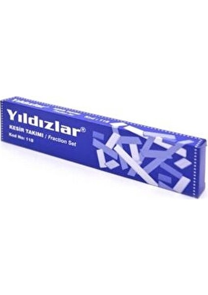 Kesir Takımı Eğlenceli Matematik Öğrenimi İçin 118 Parça Mavi Renkli modelleri