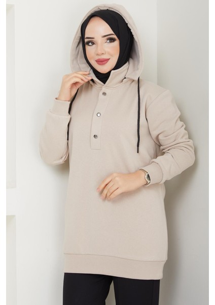 Esila Tesettür Sweat Bej fiyatları